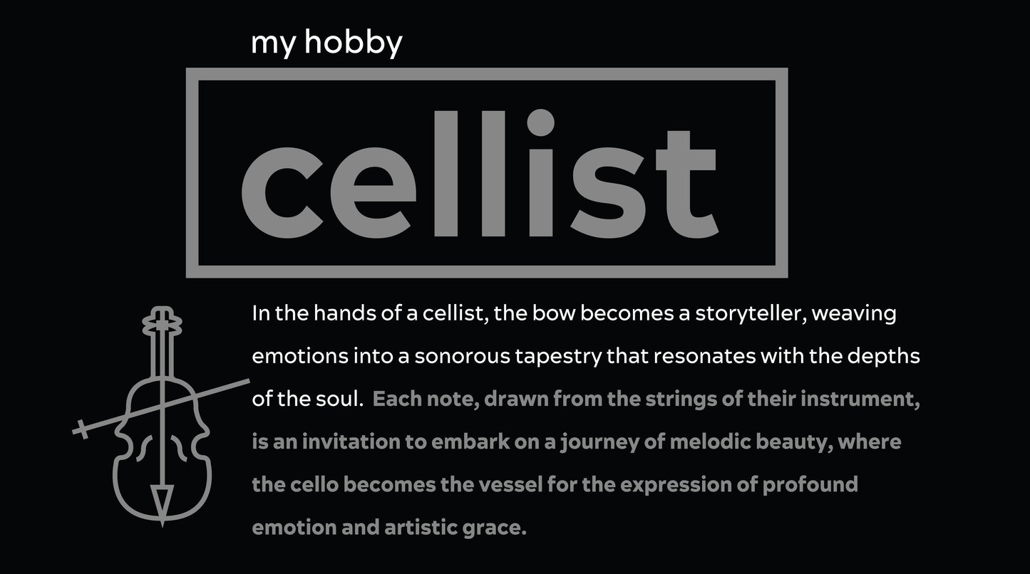Cellist: T-shirt (Women)