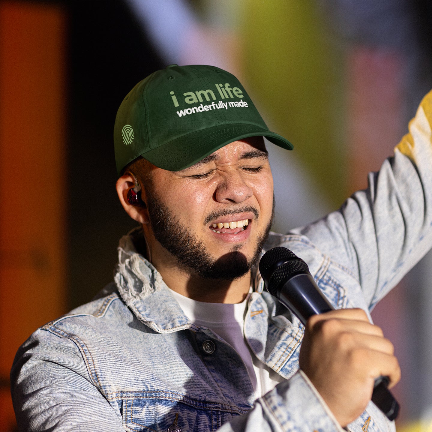 "i am life" Ball Cap