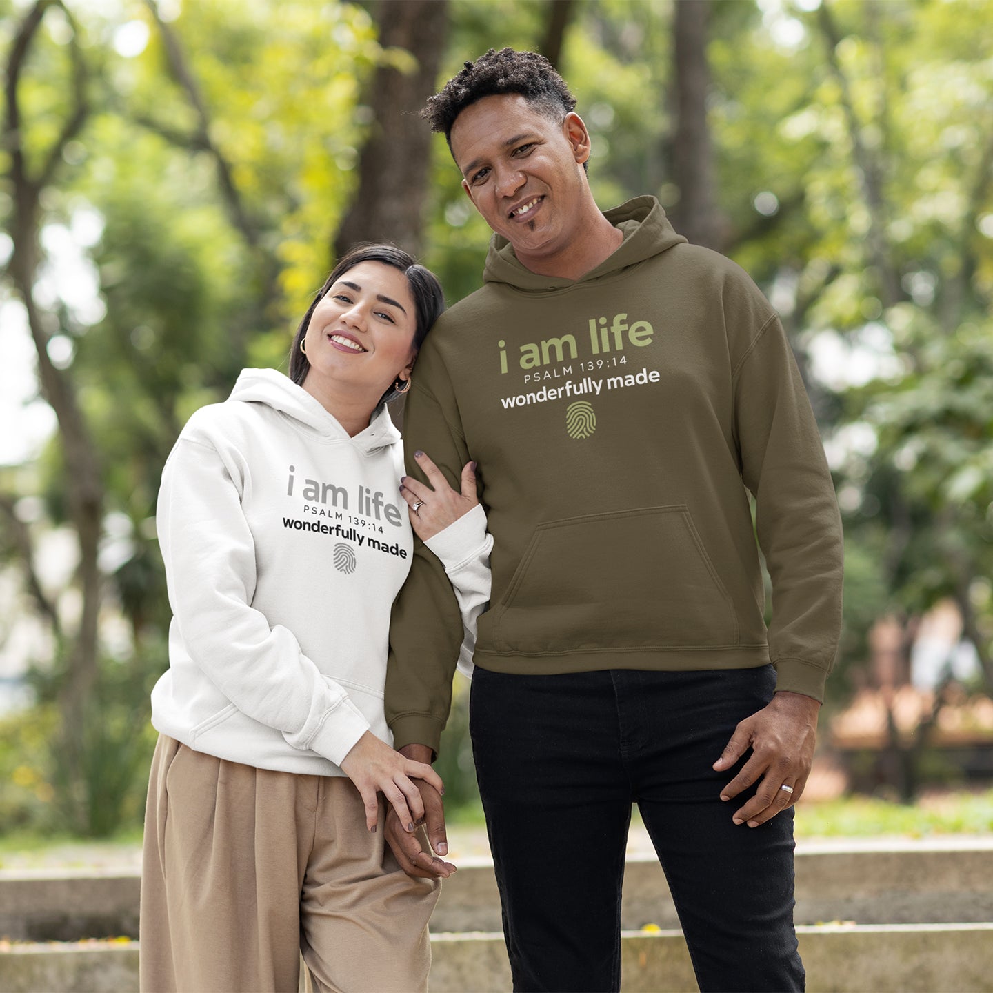 "i am life": Unisex Hoodie