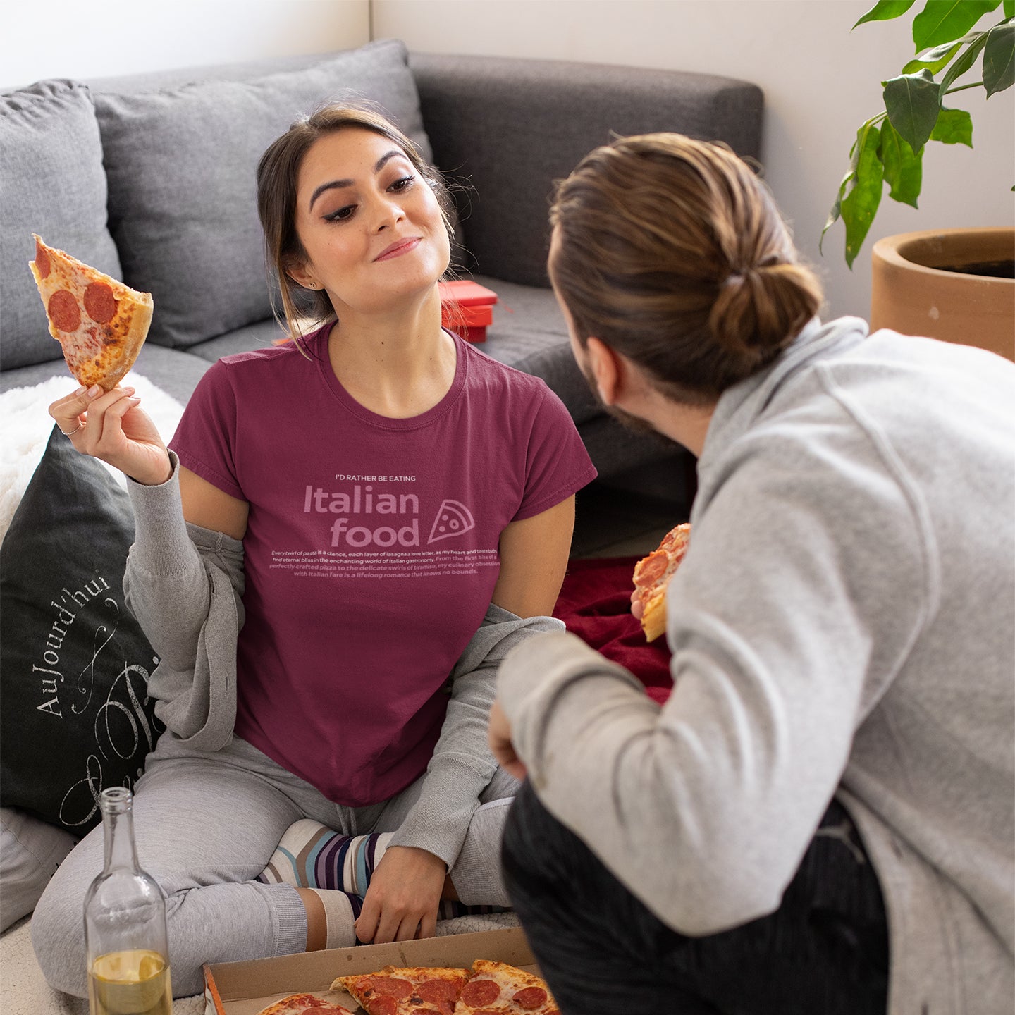 Italian Food: T-shirt (Women)