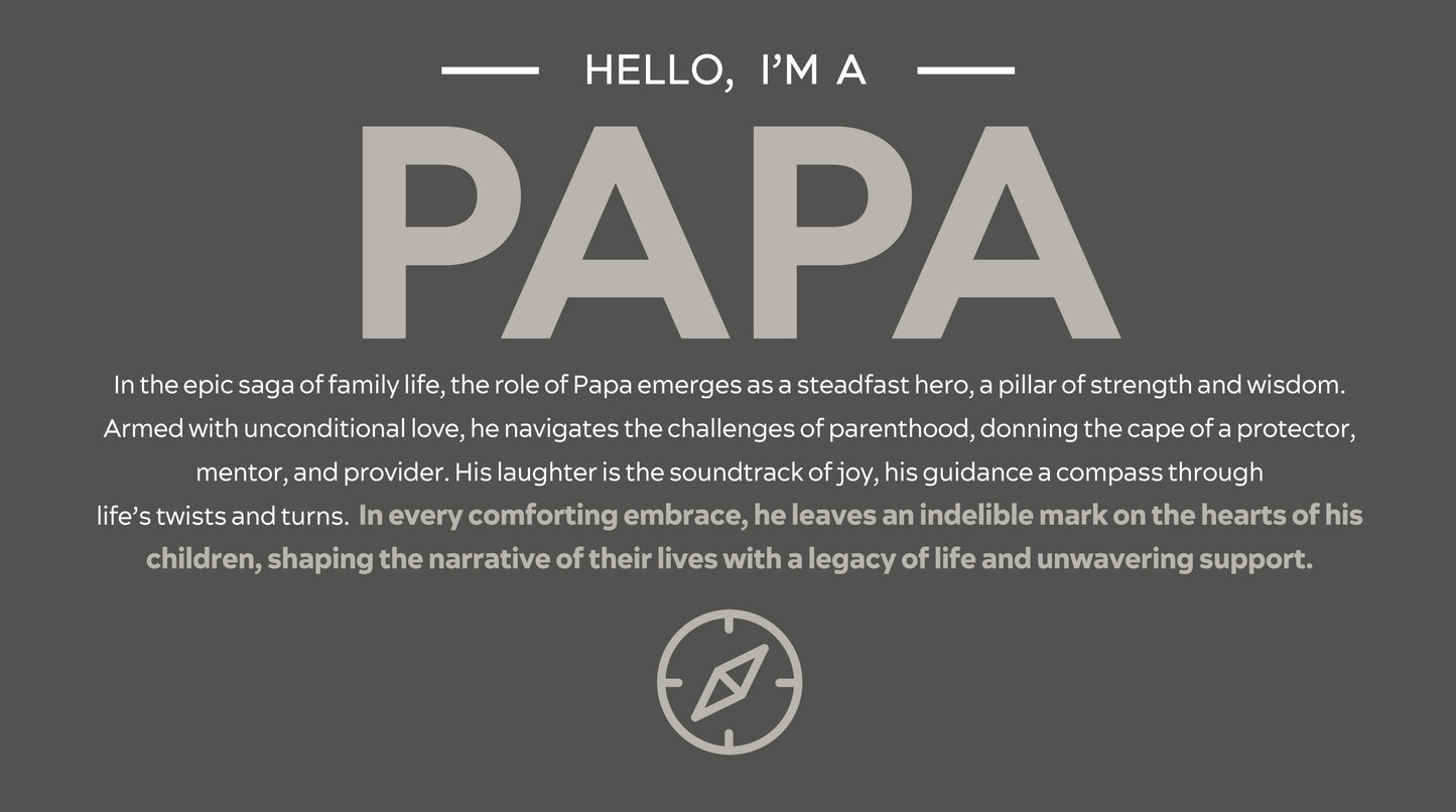 Papa: T-shirt (Dad)