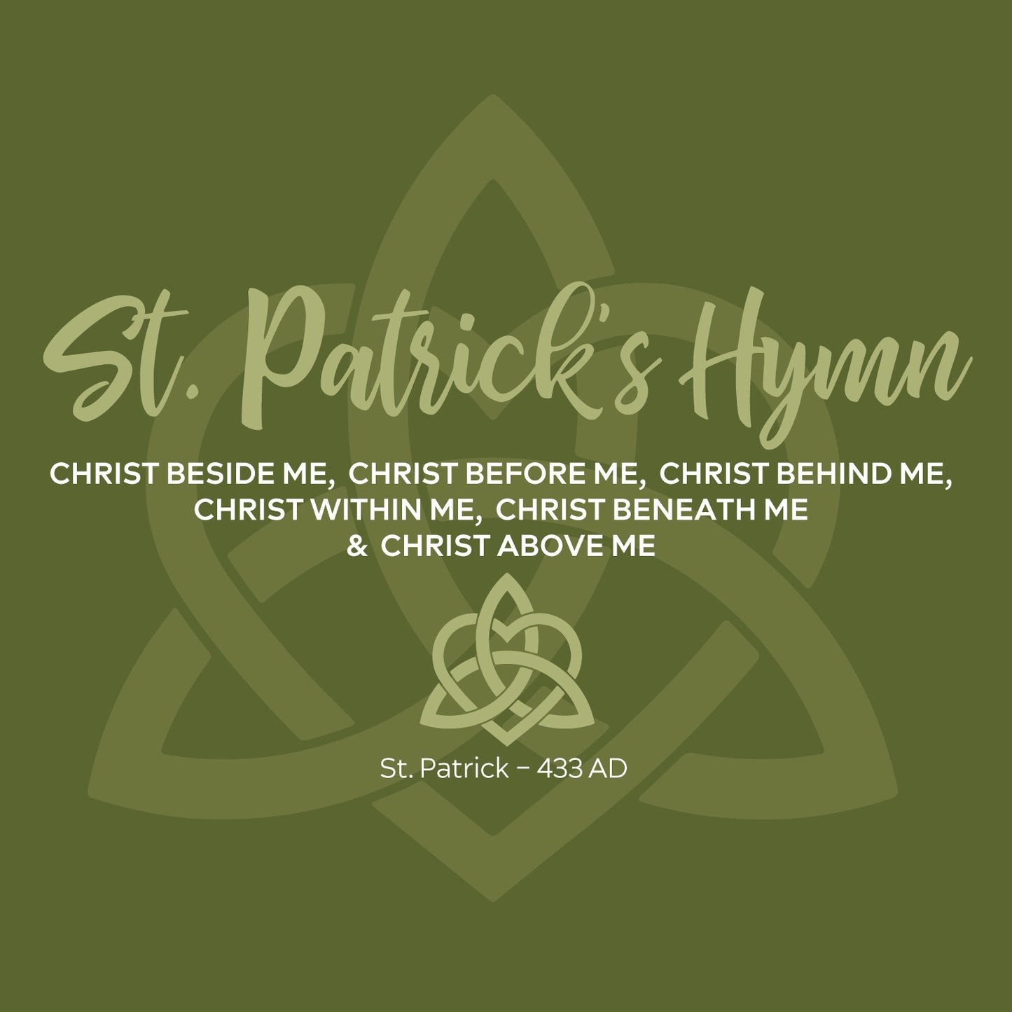 St. Patrick's Hymn: T-shirt