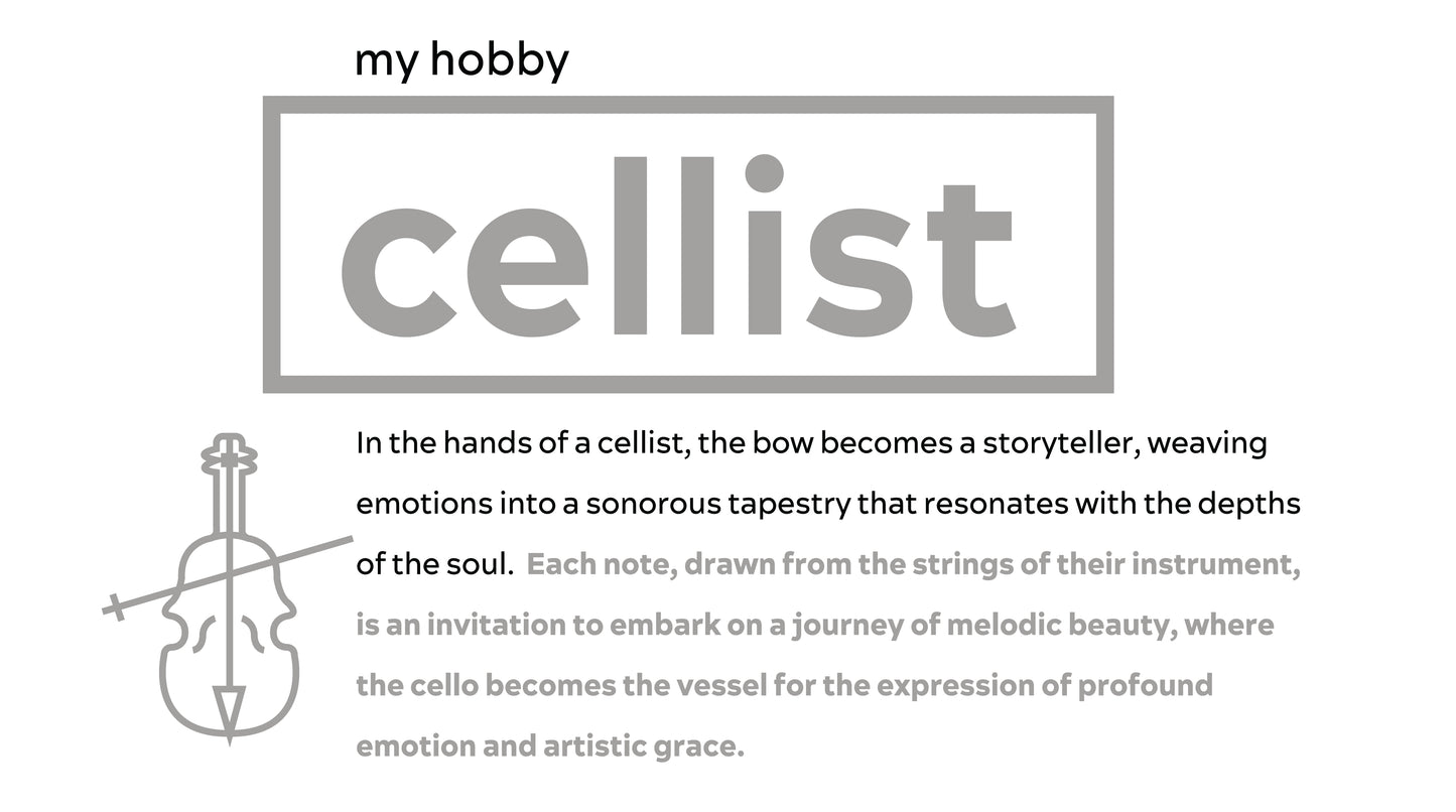 Cellist: T-shirt