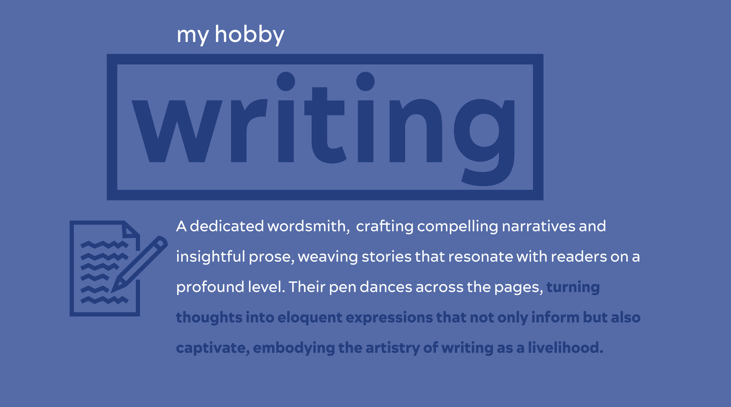 Writing: T-shirt (Men)