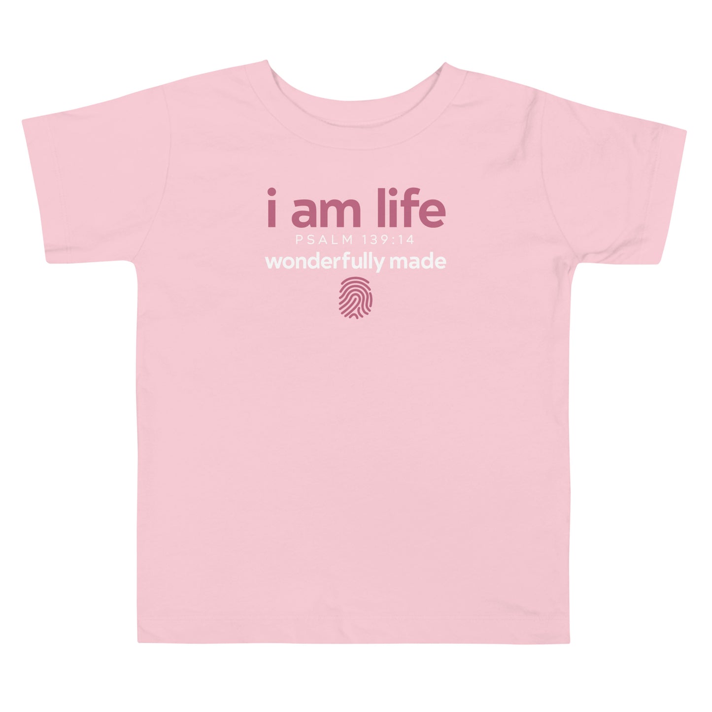 Toddlers "I am life": Simple T-shirt