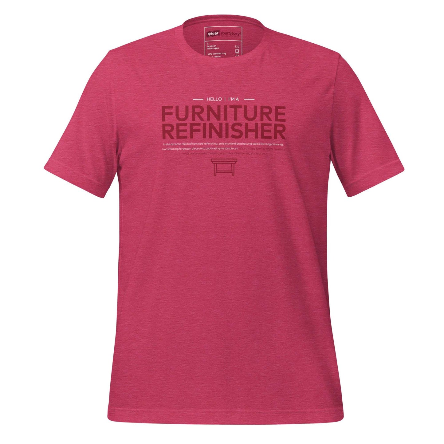 Furniture Refinisher-Career: T-shirt (Women)