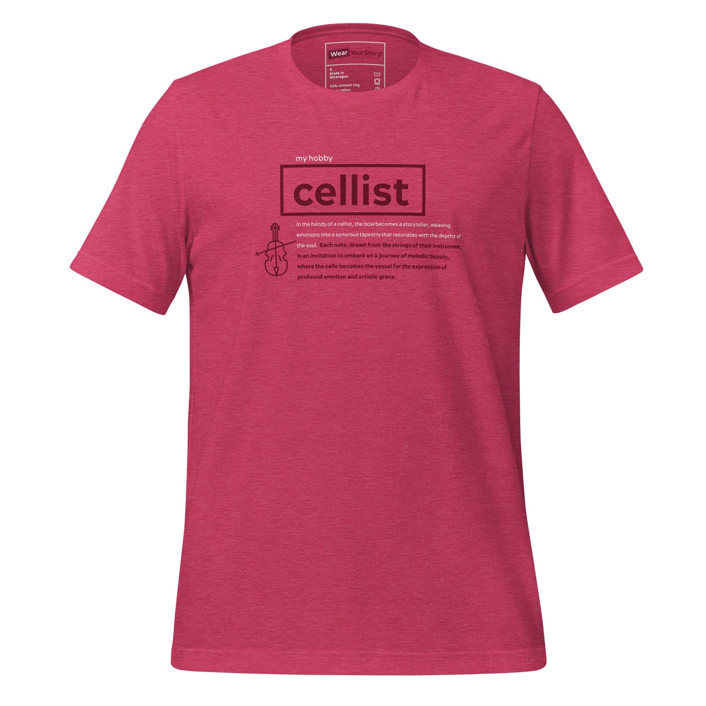 Cellist: T-shirt (Women)