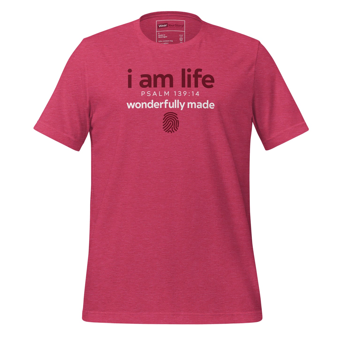 Women's "i am life": T-shirt (Simple)