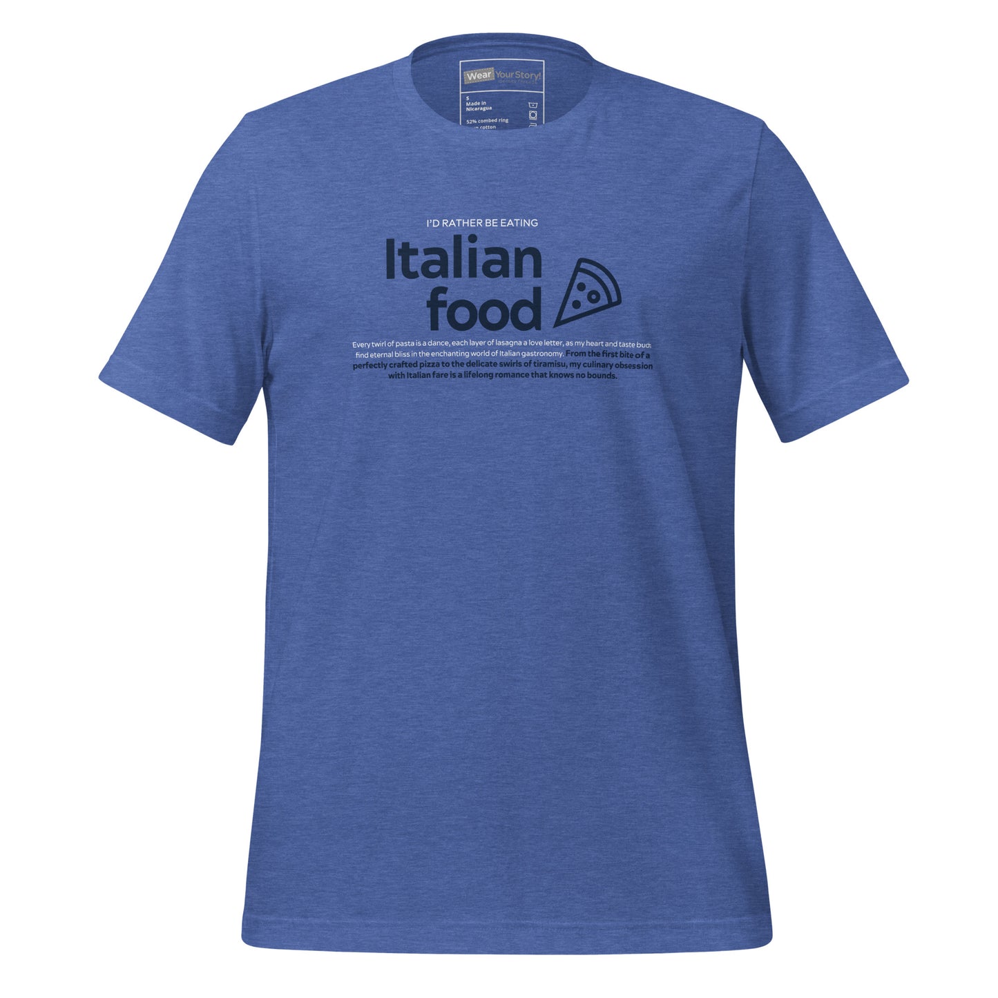 Italian Food: T-shirt (Men)