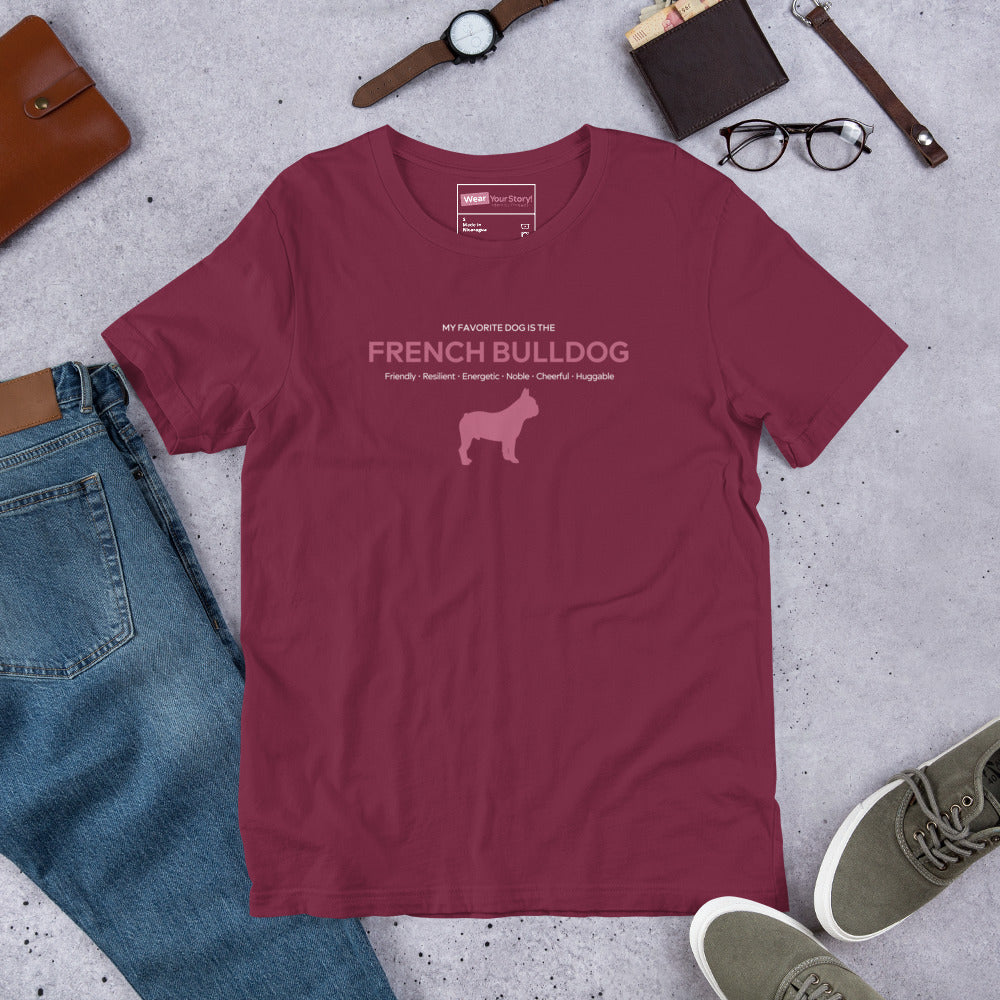 French Bulldog: T-shirt (Men)