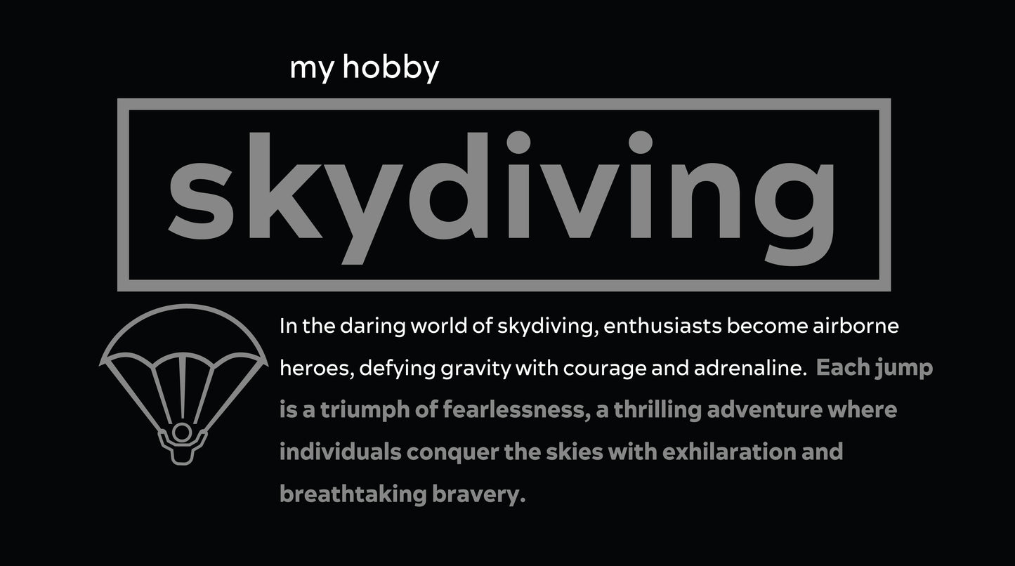Skydiving: T-shirt (Women)