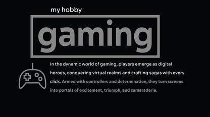 Gaming: T-shirt (Men)