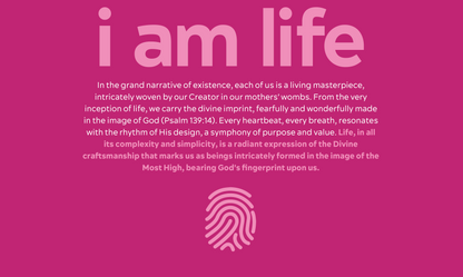 Kid's "I am life": T-shirt