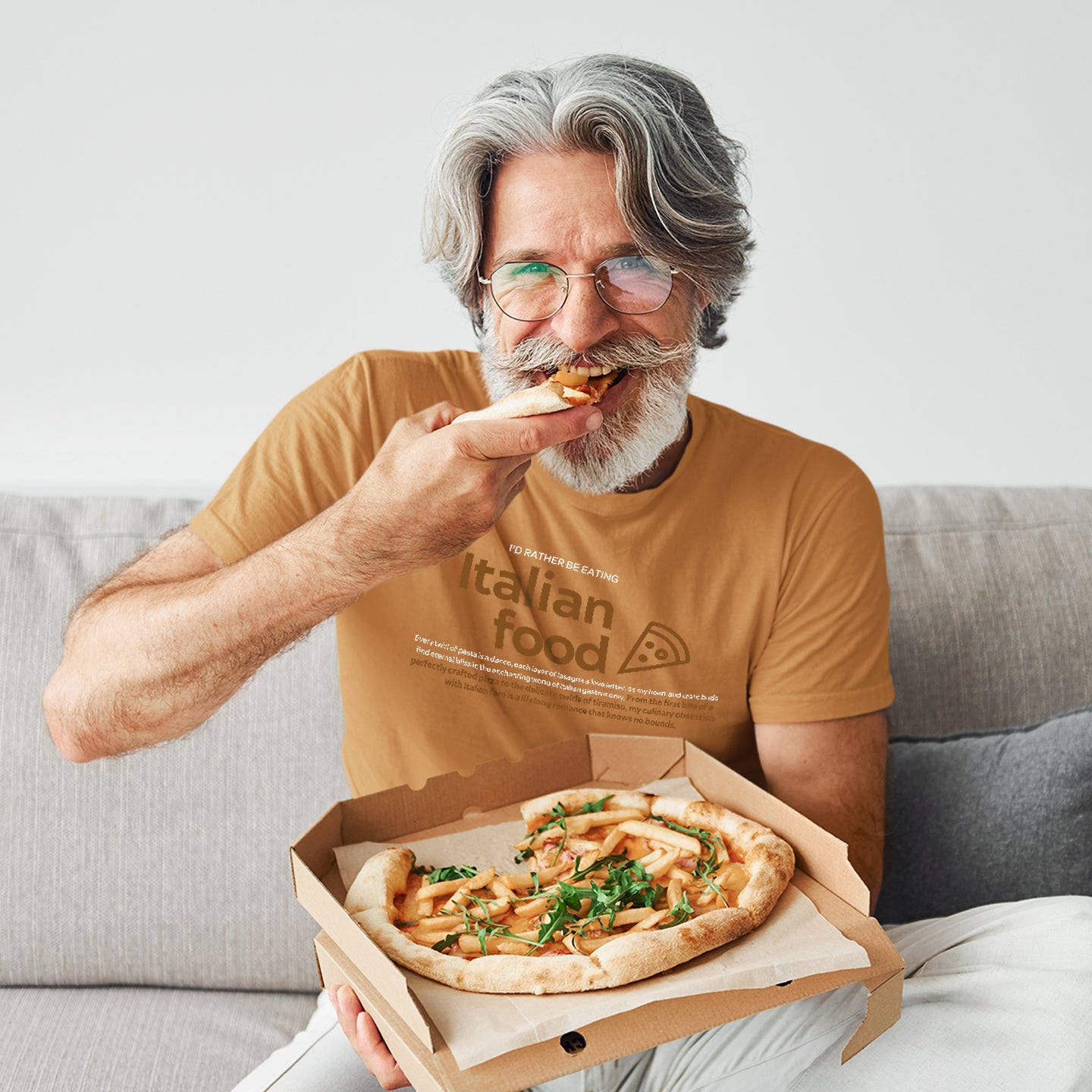 Italian Food: T-shirt (Men)