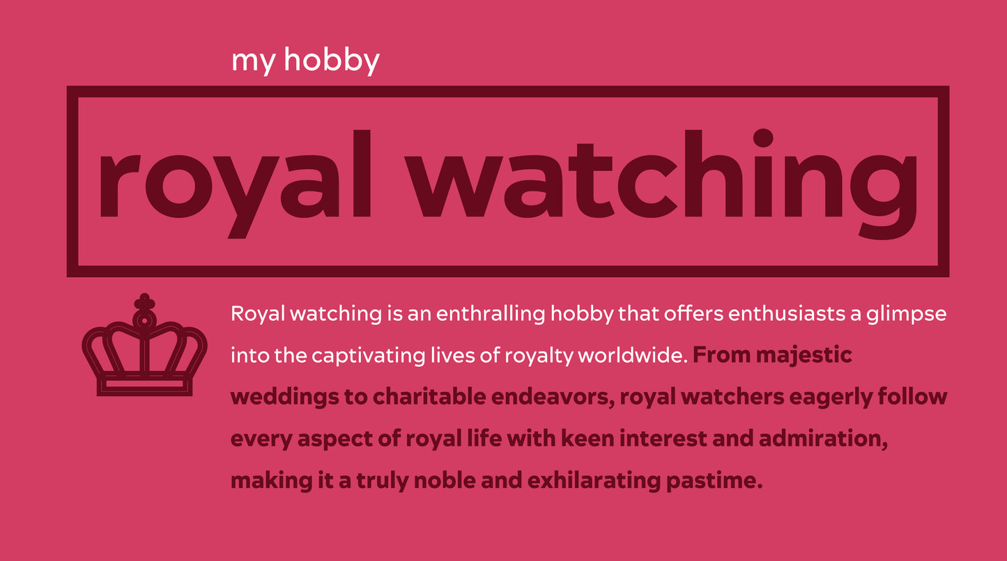 Royal Watching: T-shirt (Women)