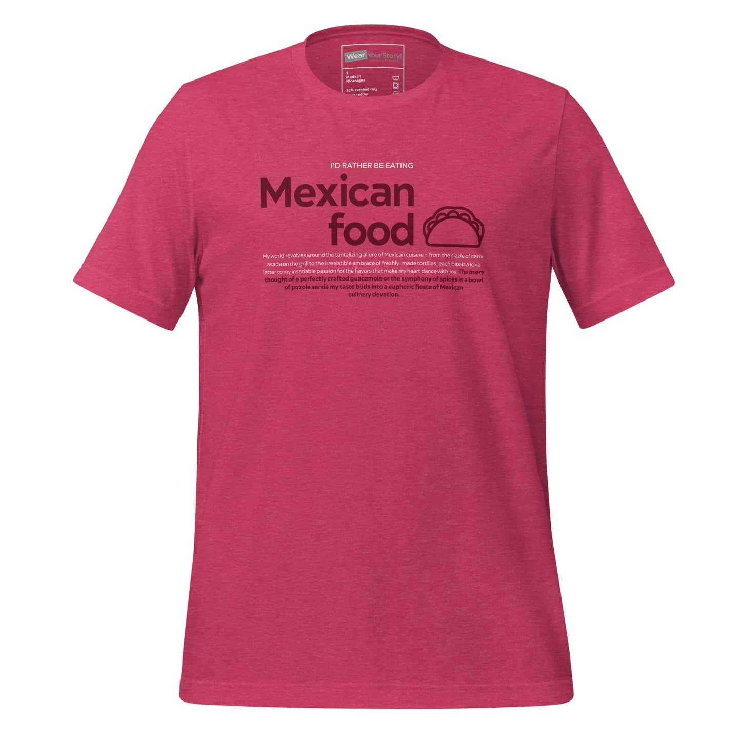 Mexican Food: T-shirt (Men)