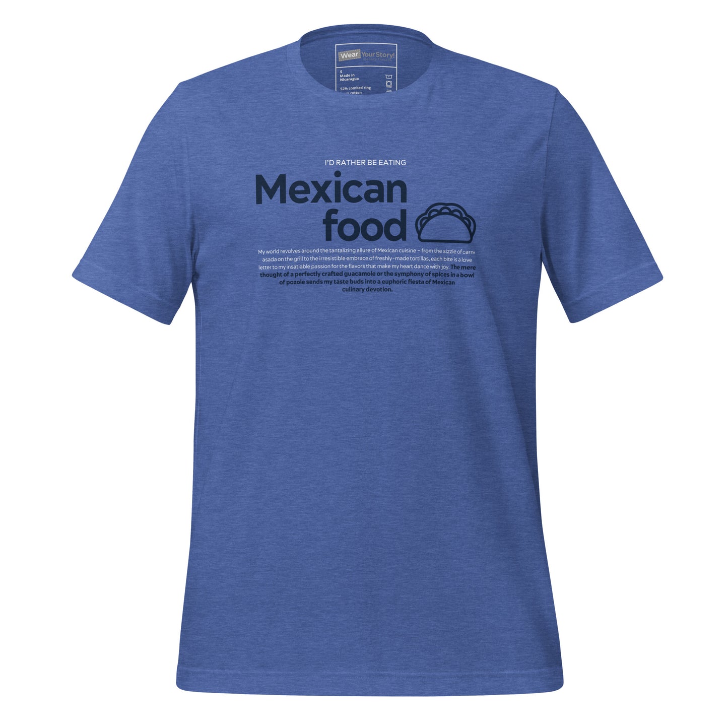 Mexican Food: T-shirt (Men)