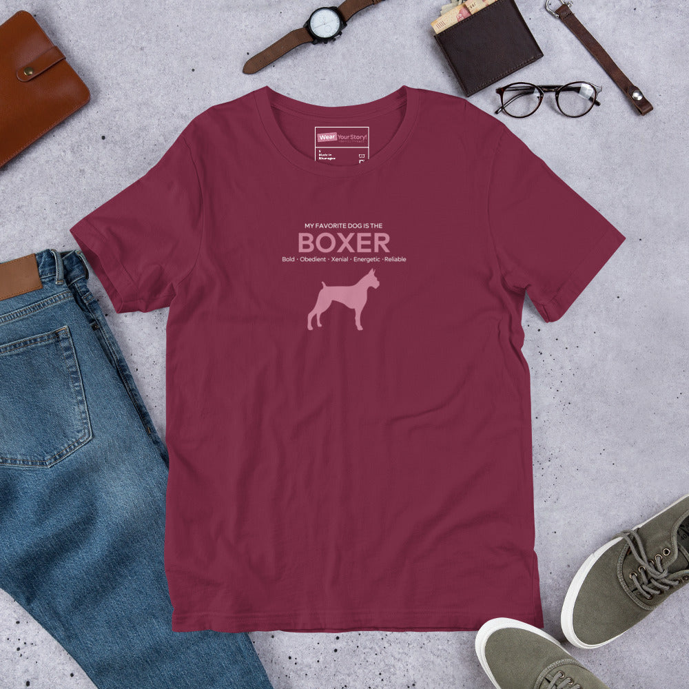Boxer: T-shirt (Men)