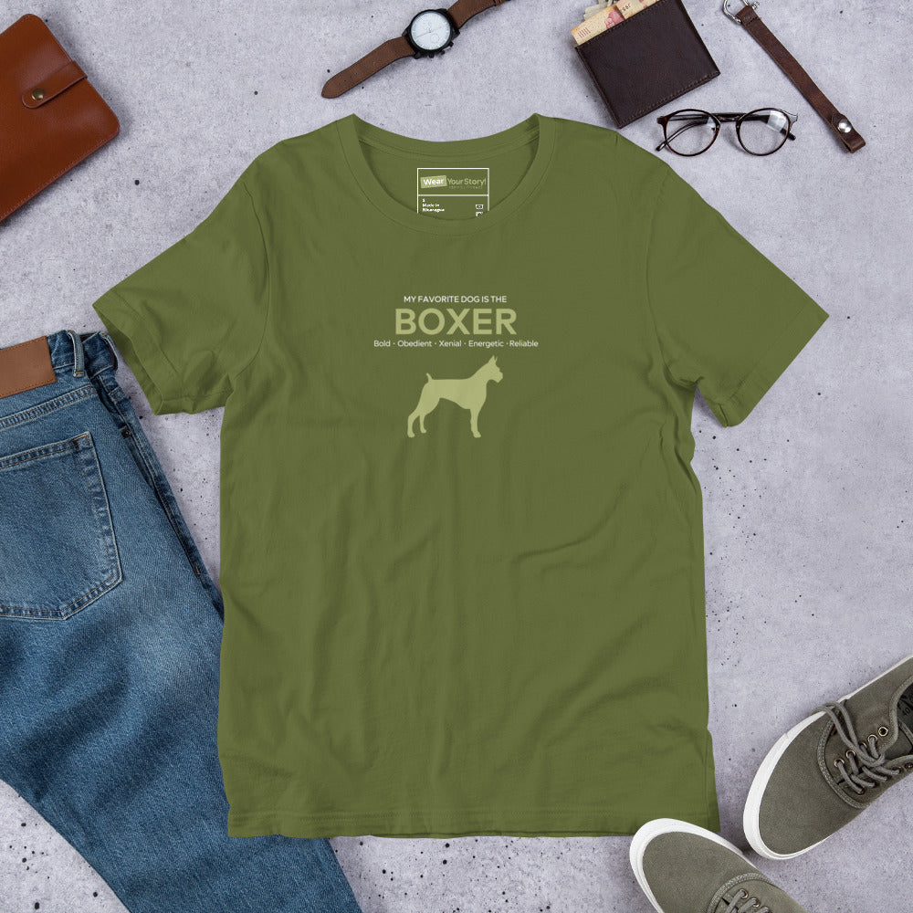 Boxer: T-shirt (Men)