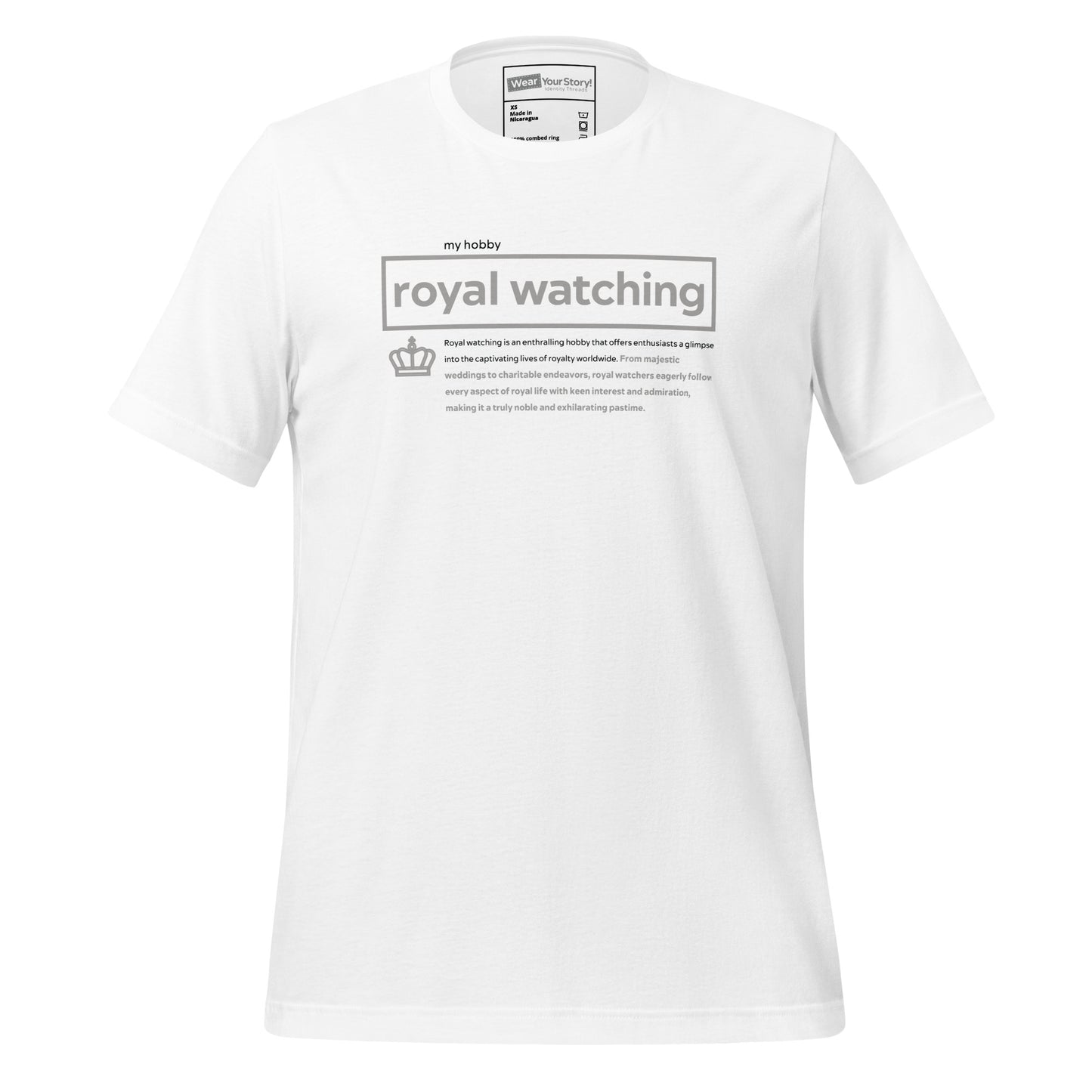Royal Watching: T-shirt (Women)
