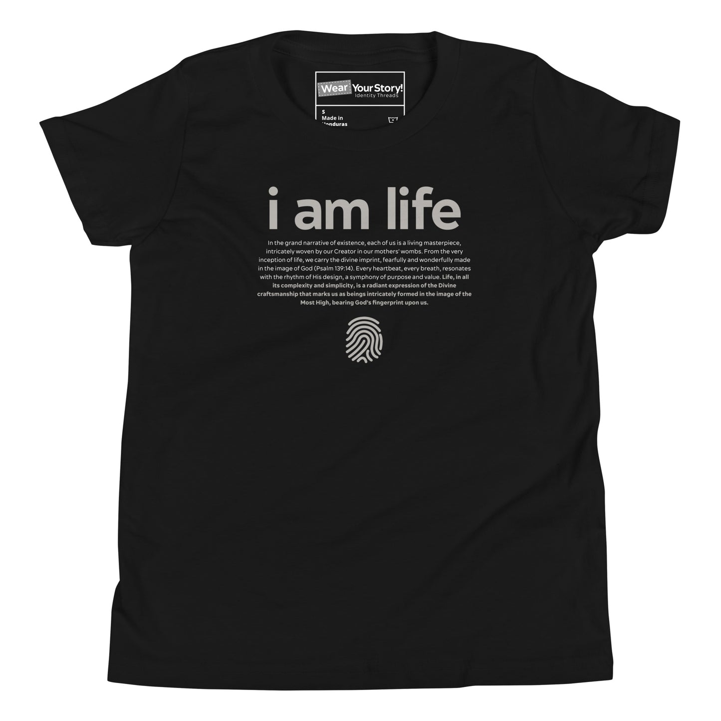 Kid's "I am life": T-shirt