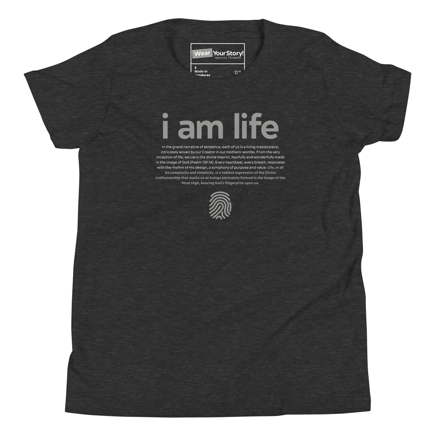 Kid's "I am life": T-shirt