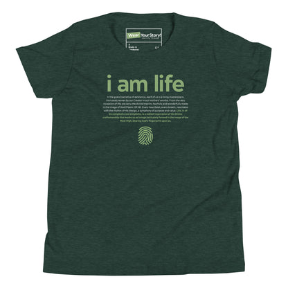 Kid's "I am life": T-shirt