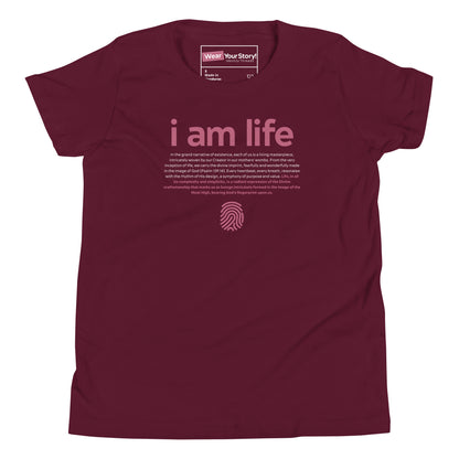 Kid's "I am life": T-shirt