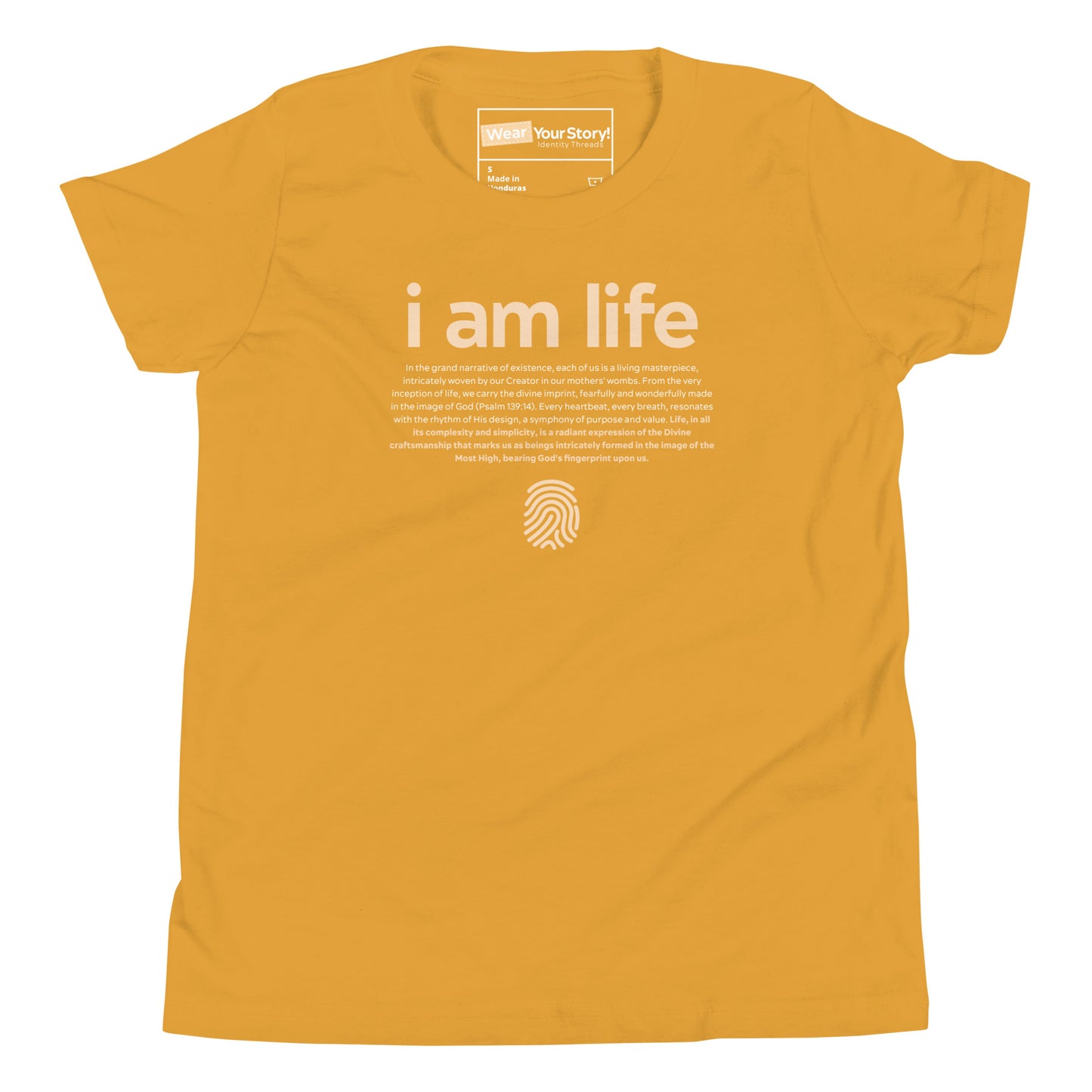 Kid's "I am life": T-shirt