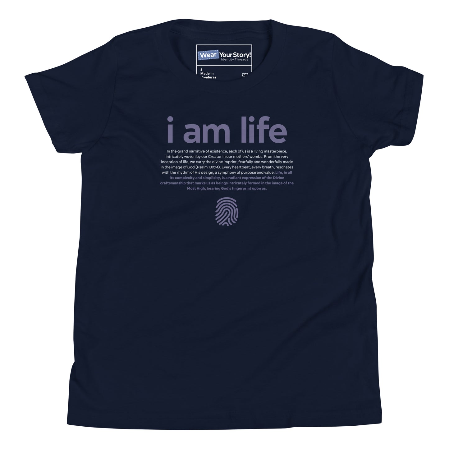 Kid's "I am life": T-shirt