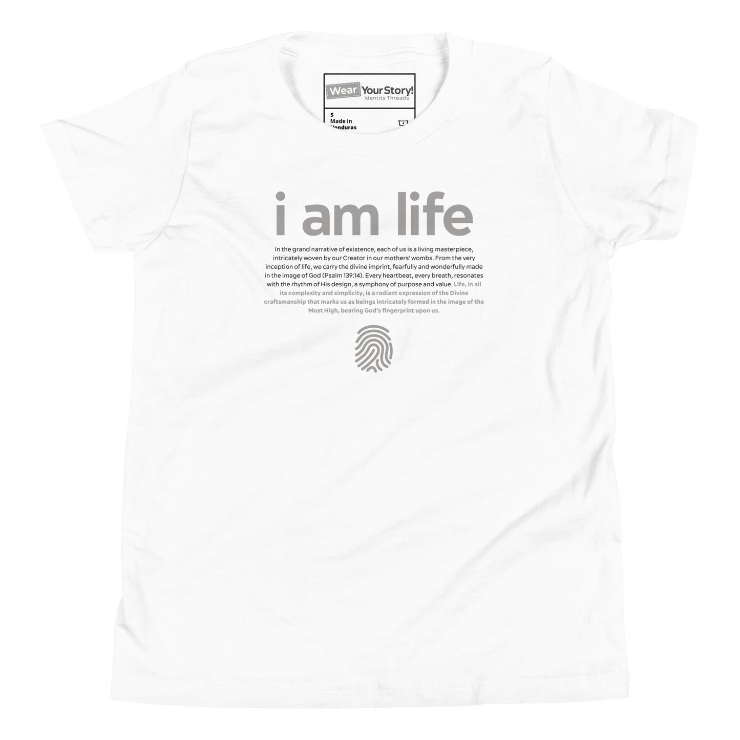 Kid's "I am life": T-shirt